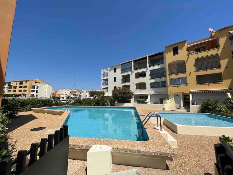 Cap'nomad Cote Port - Terrasse - Piscine - Parking Agde