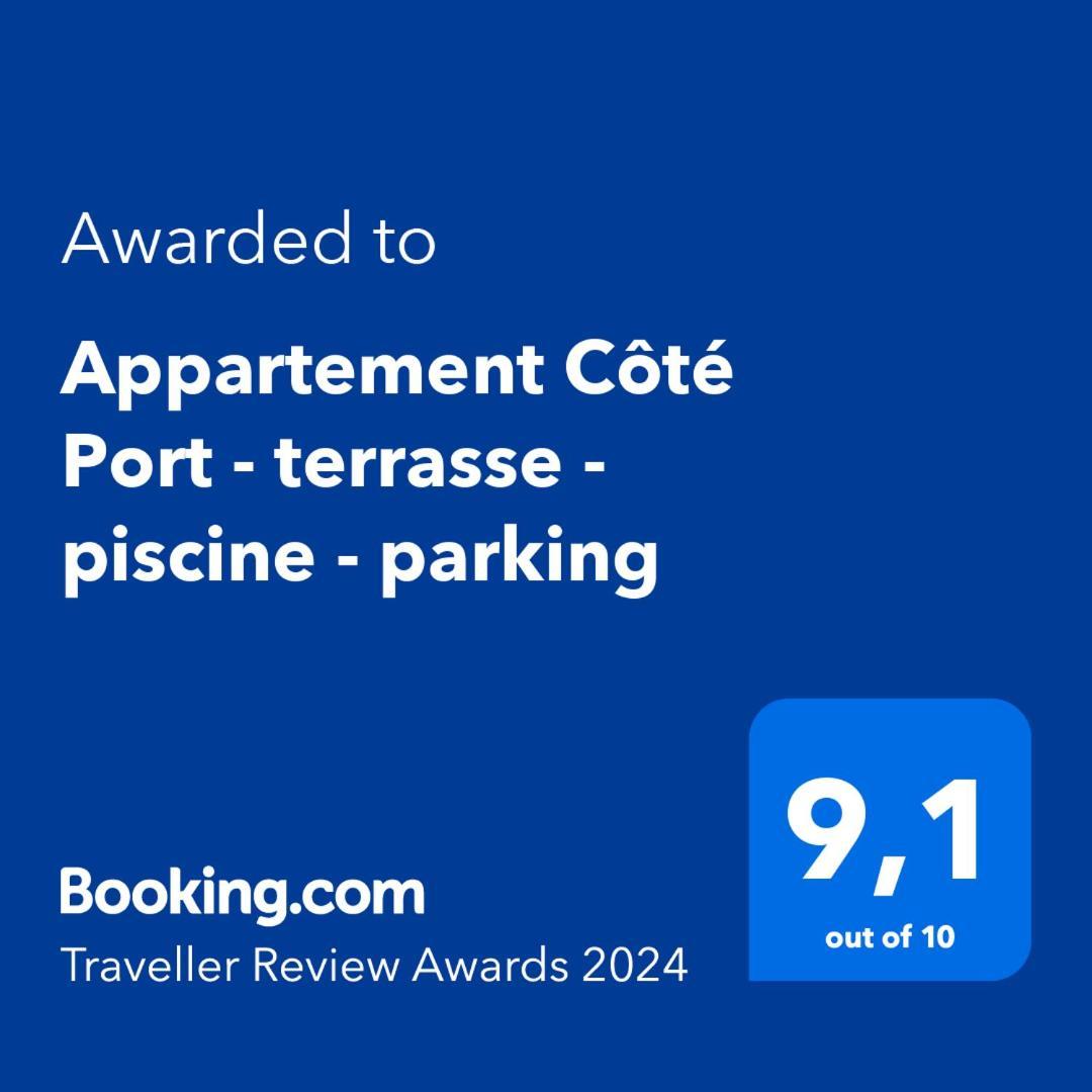Apartment Cap'nomad Cote Port - Terrasse - Piscine - Parking
